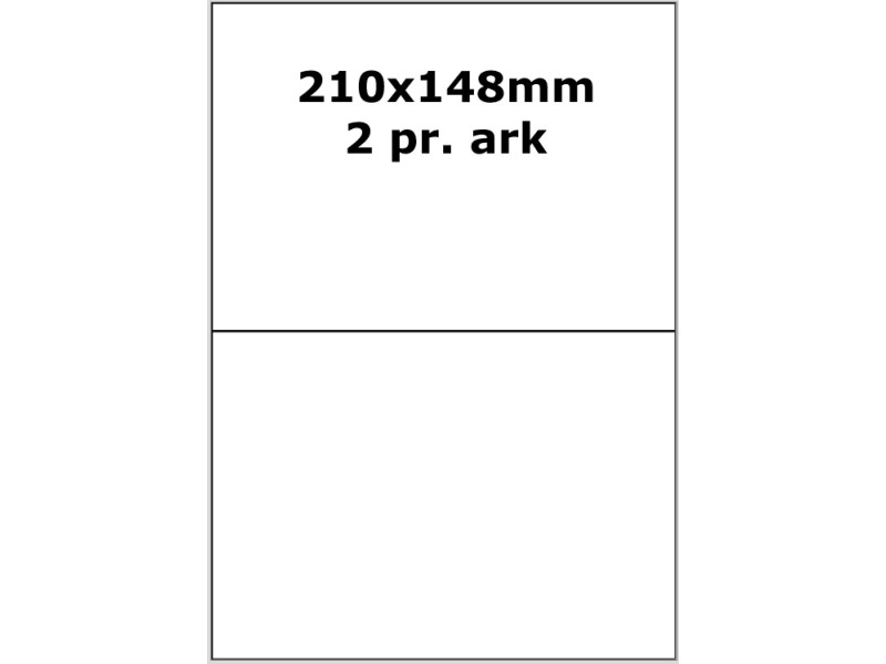 25 ark 210A148GPP1 Højglans Papir Inkjet Printer Bredde +91mm