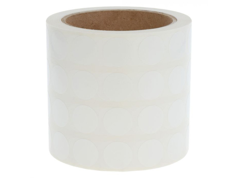 1 rulle 20RRW3-76 Hvid Polyester Kerne 76 mm