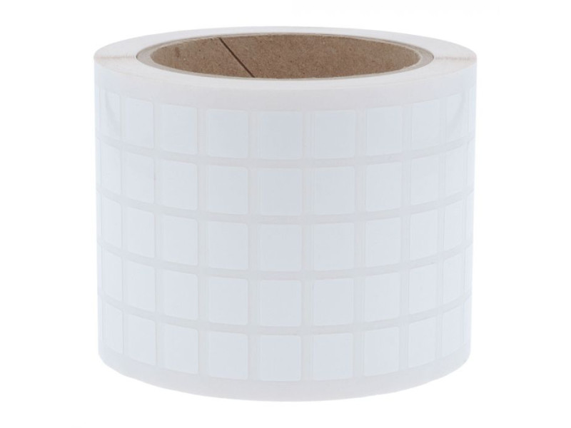1 rulle 13R11W3-76 Hvid Polyester Kerne 76 mm