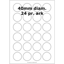 100 ark 40ARMT3-25 Transparente Mat