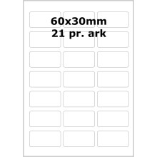 25 ark 60A30MT3-25 Transparente Mat