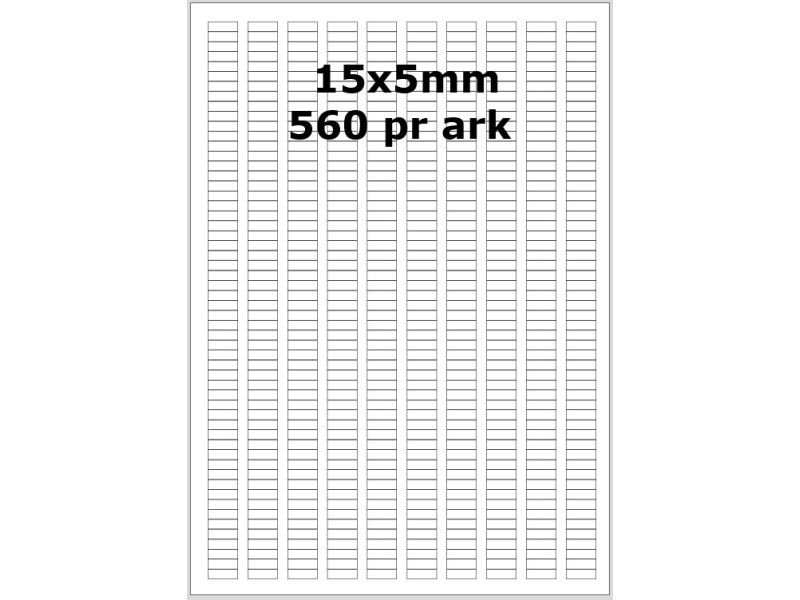 25 ark 15A5MT3-25 Matt transparent