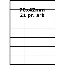 100 ark 70A42PF1 PolyFast -Volume køb