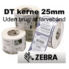 12 Ruller 32R57DT5-25Tag Kartonmærker -Direkte Thermo