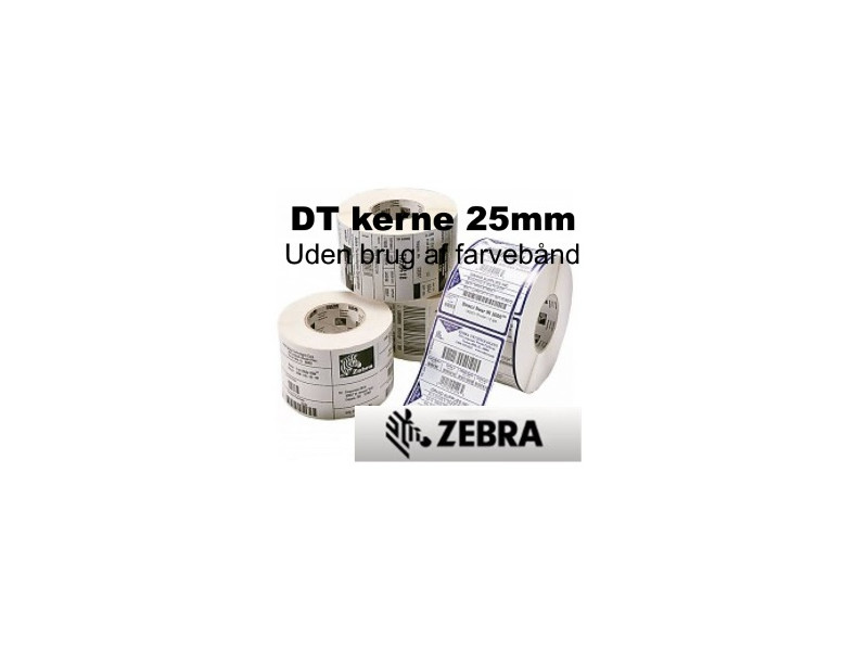 12 Ruller 32R57DT5-25Tag Kartonmærker -Direkte Thermo