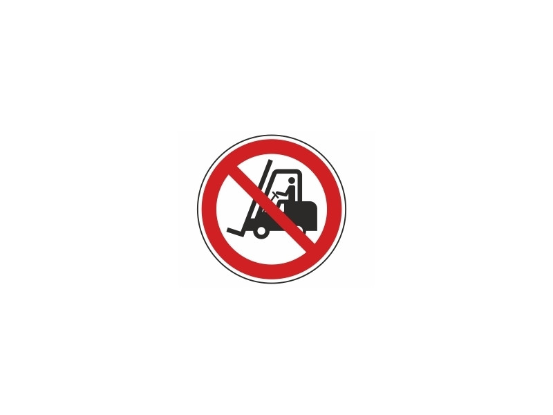 1 Rulle PS3-50-PL Forbudt: Gaffeltruck og industri køretøjer