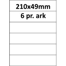 100 ark 210x49-1-PF PolyFast -Volume køb