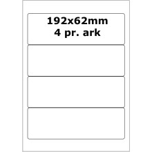 25 ark 192A62GPP1 Højglans Papir Inkjet Printer Bredde +91mm