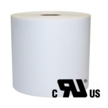 2 ruller 38R23W3-25B Hvid Polyester Kerne 25 mm
