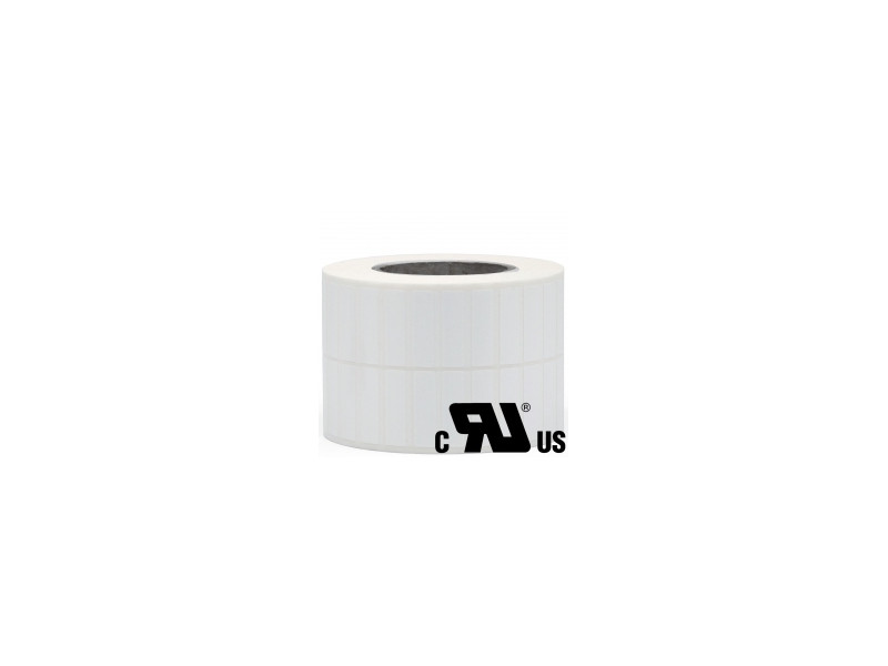 1 rulle 17R5W3-76 Hvid Polyester Kerne 76 mm