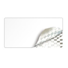 1 rulle 105R52SF3-76 Safety Sølv Checkerboard Kerne 76 mm