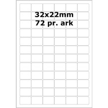 100 ark 31800014 Hvid papir Bredde 31-60mm