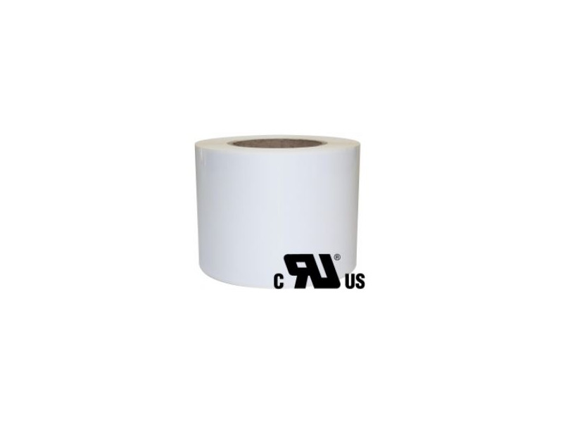 1 rulle 51R25W3-76Z Hvid Polyester Kerne 76 mm
