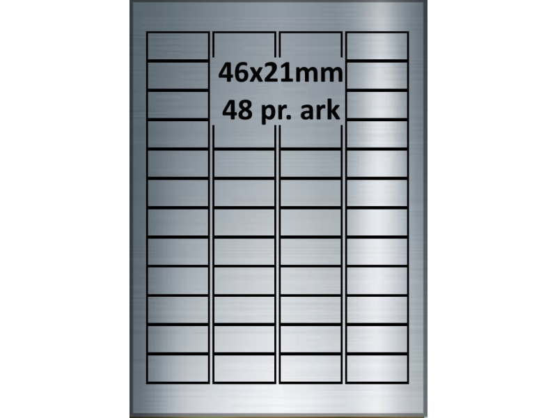 46A21SP3-25 Sølvpolyester Bredde 31-60mm