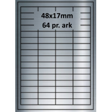 48A17SP3-25 Sølvpolyester Bredde 31-60mm