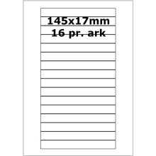 100 ark D7674S Hvid papir Bredde + 91mm