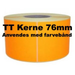 Orange Papir Labels TT 76