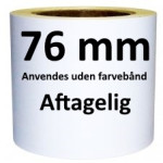 Aftagelige Labels DT kerne 76